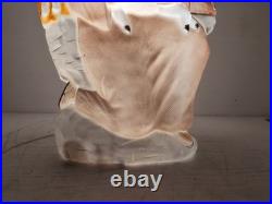 VTG 40 Union Don Featherstone Christmas Nativity One Piece Shepherds Blow Mold