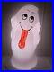 VTG Drainage 32 Halloween Character Ghost Trick With Stuck Out Tongue Blow Mold