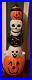 VTG Empire Blow Mold 32 Halloween Lighted Totem Pole 95
