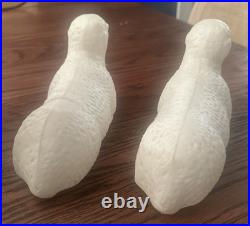 VTG Empire Blow Mold Nativity 10 Piece 17-22 Christmas Light +Angel Blow Mold