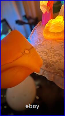 VTG Empire Nativity Set 10 Piece 17-22 Christmas Lighted Blow Mold Working Read