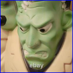 VTG Halloween Blow Mold Vintage Frankenstein Monster General Foam Plastics Prop