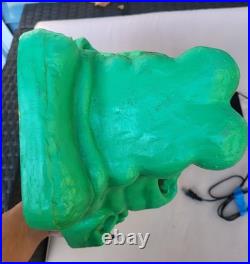 VTG Halloween Witch Yard Decoration Paper Magic Blow Mold WithLight 20 RARE
