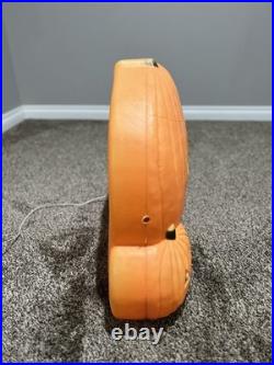 VTG LARGE 1995 Union Products 3 Pumpkin Blow Mold Featherstone WORKS Halloween