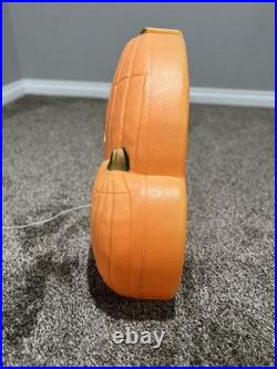VTG LARGE 1995 Union Products 3 Pumpkin Blow Mold Featherstone WORKS Halloween