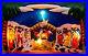 VTG Lidco RARE Huge Blow Mold 3D Lighted Nativity Christmas Scene w Box 46×28