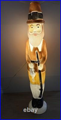 VTG Pilgrim Pioneer Thanksgiving Fall 34 Blow Mold 1996 Don Featherstone Works
