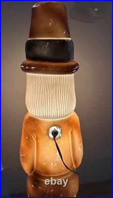 VTG Pilgrim Pioneer Thanksgiving Fall 34 Blow Mold 1996 Don Featherstone Works