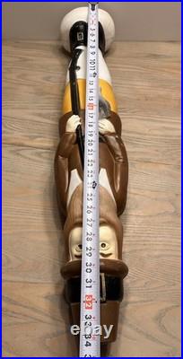 VTG Pilgrim Pioneer Thanksgiving Fall 34 Blow Mold 1996 Don Featherstone Works