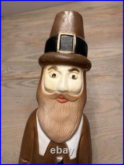 VTG Pilgrim Pioneer Thanksgiving Fall 34 Blow Mold 1996 Don Featherstone Works
