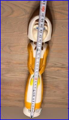 VTG Pilgrim Woman 32 Blow Mold Don Featherstone Thanksgiving Fall Union Prd