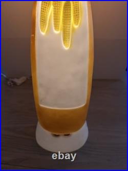 VTG Pilgrim Woman 32 Blow Mold Don Featherstone Thanksgiving Fall Union Prd