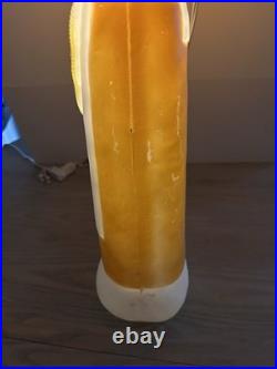 VTG Pilgrim Woman 32 Blow Mold Don Featherstone Thanksgiving Fall Union Prd