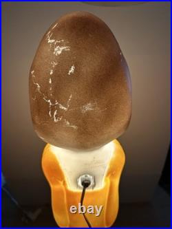 VTG Pilgrim Woman 32 Blow Mold Don Featherstone Thanksgiving Fall Union Prd