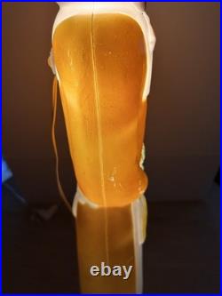 VTG Pilgrim Woman 32 Blow Mold Don Featherstone Thanksgiving Fall Union Prd