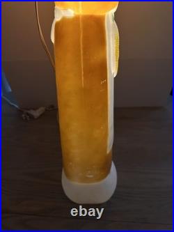 VTG Pilgrim Woman 32 Blow Mold Don Featherstone Thanksgiving Fall Union Prd