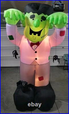VTG. Retired. Halloween. 8' Airblown Inflatible. Frankenstein. Works Exc