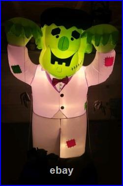 VTG. Retired. Halloween. 8' Airblown Inflatible. Frankenstein. Works Exc