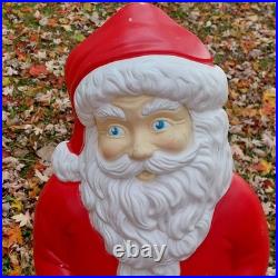 VTG Santa Blow Mold 38 1997 Grand Venture Toy Soldier Sack Bag Christmas yard D VTG Santa Blow Mold 38 1997 Grand Venture Toy Soldier Sack Bag Christmas yard D