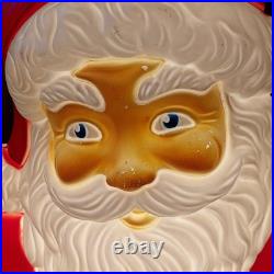 VTG Santa Blow Mold 38 1997 Grand Venture Toy Soldier Sack Bag Christmas yard D VTG Santa Blow Mold 38 1997 Grand Venture Toy Soldier Sack Bag Christmas yard D