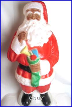 VTG Santa Claus outdoor Blow Mold 41 Lawn Decor Lighted