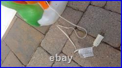 VTG Santa's Best Disney 36 Christmas Winnie Pooh TIGGER & Presents Blow Mold