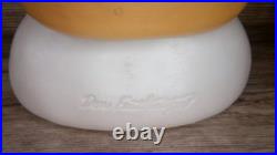 VTG. Thanksgiving Don Featherstone blow mold lady pilgrim figure lights up US