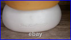 VTG. Thanksgiving Don Featherstone blow mold lady pilgrim figure lights up US