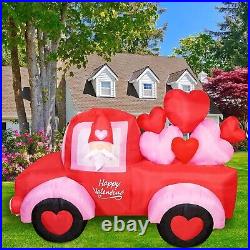 Valentines Day Inflatables Outdoor Decorations Gnome Car Heart Blow Up Romantic