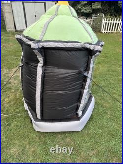 Very Rare Gemmy 6ft Halloween Inflatable Animated Rotaing Demon Tower Sound READ