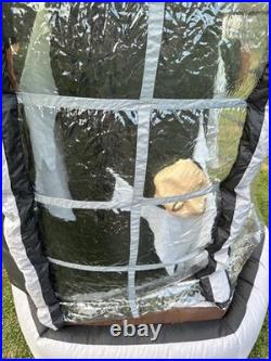 Very Rare Gemmy 6ft Halloween Inflatable Animated Rotaing Demon Tower Sound READ