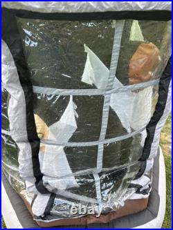 Very Rare Gemmy 6ft Halloween Inflatable Animated Rotaing Demon Tower Sound READ