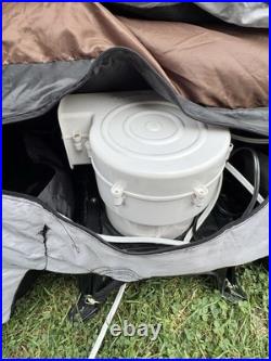 Very Rare Gemmy 6ft Halloween Inflatable Animated Rotaing Demon Tower Sound READ