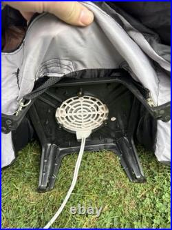 Very Rare Gemmy 6ft Halloween Inflatable Animated Rotaing Demon Tower Sound READ