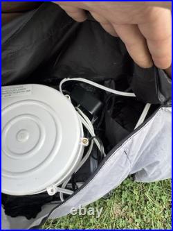 Very Rare Gemmy 6ft Halloween Inflatable Animated Rotaing Demon Tower Sound READ