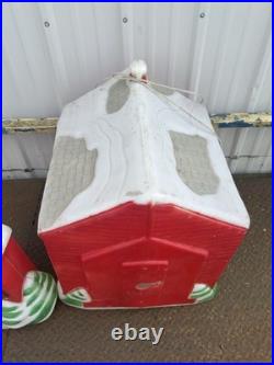 Victorian School Blow Mold Vintage RARE Find LARGE 40TALL Excellent