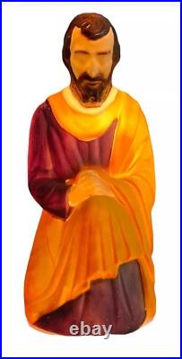 VintageEmpire Joseph Nativity Plastic Blow Mold 40 in XL Yard Lighted Christmas