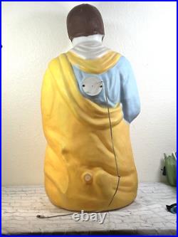 VintageEmpire Joseph Nativity Plastic Blow Mold 40 in XL Yard Lighted Christmas