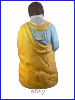VintageEmpire Joseph Nativity Plastic Blow Mold 40 in XL Yard Lighted Christmas