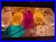 VintageNite Owl Party Lights 7 Socket CordSet Blow Mold Multicolor & 7 EXTRA