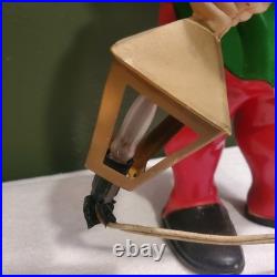 Vintage 1950s 1960s Union Products 22 Elf Lantern blow mold Christmas RARE
