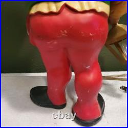 Vintage 1950s 1960s Union Products 22 Elf Lantern blow mold Christmas RARE