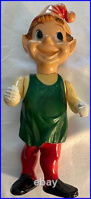 Vintage 1950s/1960s Union Products Elf Christmas Blow Mold 22 Tall