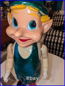 Vintage 1950s/1960s Union Products Elf Christmas Blow Mold 22 Tall