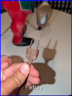 Vintage 1950s/1960s Union Products Elf Christmas Blow Mold 22 Tall