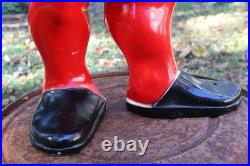 Vintage 1950s / 1960s Union Products Elf With Lantern Christmas Blow Mold 22 In Vintage 1950s / 1960s Union Products Elf With Lantern Christmas Blow Mold 22 In