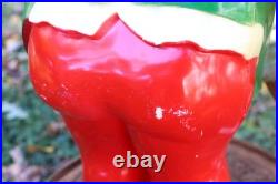 Vintage 1950s / 1960s Union Products Elf With Lantern Christmas Blow Mold 22 In Vintage 1950s / 1960s Union Products Elf With Lantern Christmas Blow Mold 22 In