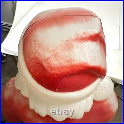 Vintage 1968 Empire Santa Claus Blow Mold 46 with Toy Sack Christmas Lighted