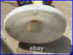 Vintage 1978 Toy Soldier With Rifle Blow Mold 34 Tall