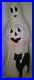 Vintage 1980s Halloween 34 Empire Ghost withPumpkin & Black Cat Lighted Blow Mold